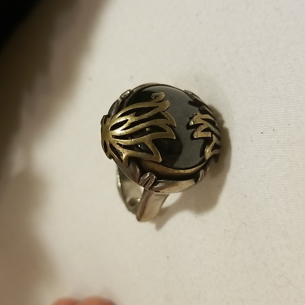 bohemian statement ring